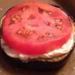 Warm Eggplant Goat Cheese