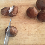 wine braised mushroom prep 1