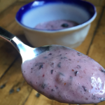 Banana Blueberry Ice Cream 300