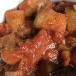 slightly-spicy-eggplant-tomato-saute