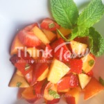 Nectarine Strawberry Salad with Mint