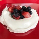 Berry Topped Pavlova