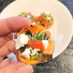 Leek & Red Pepper Bruschetta