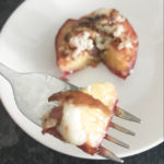 Caramelized Peaches with Bacon & Blue Cheese 3