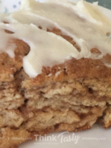 cinnamon roll scones