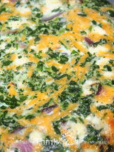 spinach and egg white quiche