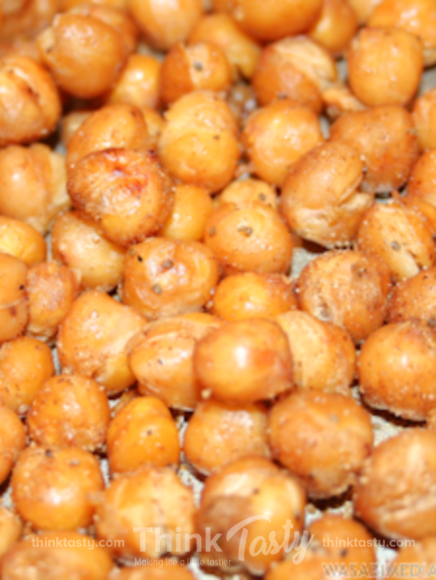 Roasted Garbanzo Beans | Think Tasty