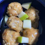 Easy as ABC- Apple Bourbon Chicken Meatballs