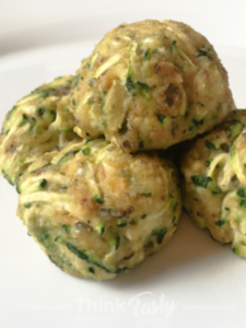 zucchini ricotta balls