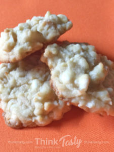 coconut macadamia white chocolate cookies