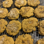 Mocha latte cookies cooling